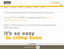 Tablet Screenshot of easy-crimping.com